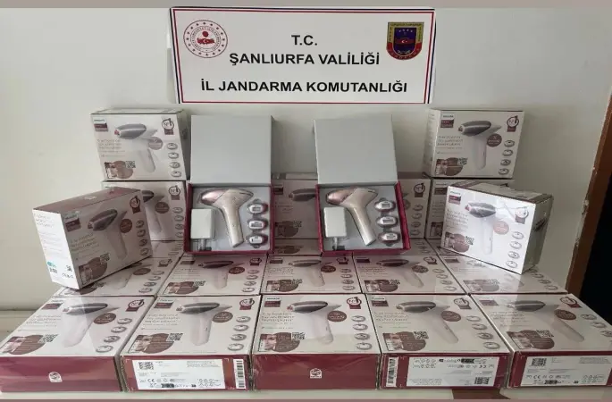 Jandarmadan epilasyon cihazı operasyonu

