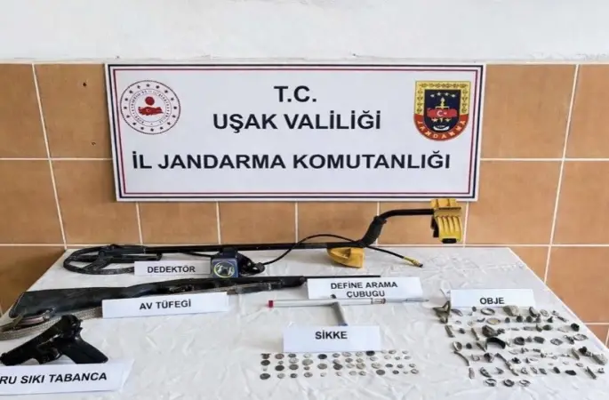 Jandarmadan tarihi eser kaçakçılarına darbe
