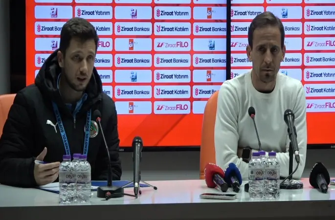 Joao Pereira: "İlk yarı ve ikinci yarı tamamen geceyle gündüz gibiydi"
