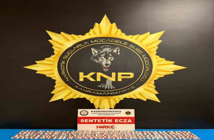 Kahramanmaraş’ta narkotik operasyonu: 3 tutuklama
