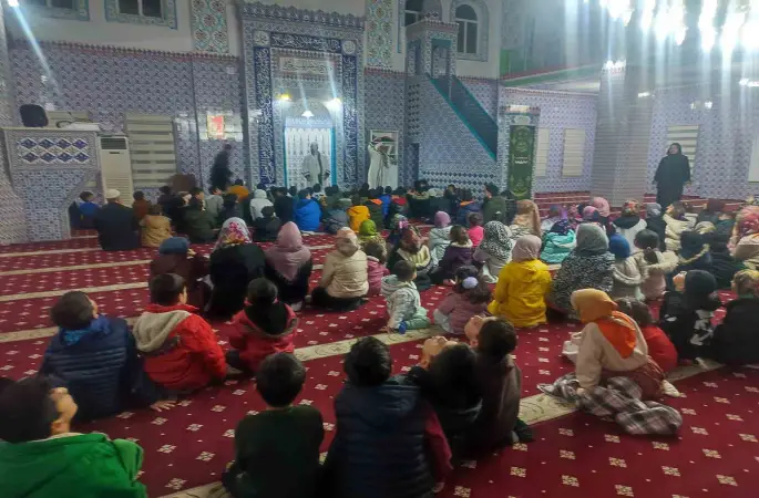 Kahta’da Kur’an Kursu öğrencileri için Kur’an’a geçiş programı düzenlendi
