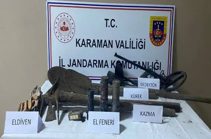 Karaman’da jandarmanın yakaladığı 6 kişi tutuklandı
