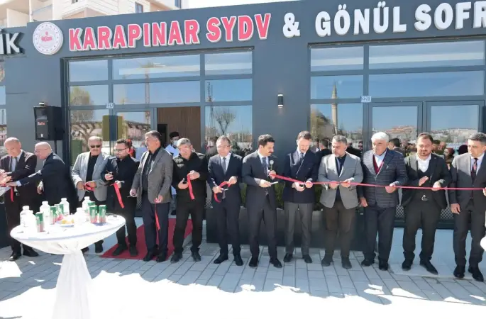 Karapınar’da "Gönül Sofrası" kapılarını açtı
