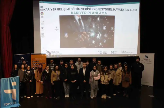 Kariyer planlama eğitimi gerçekleştirildi
