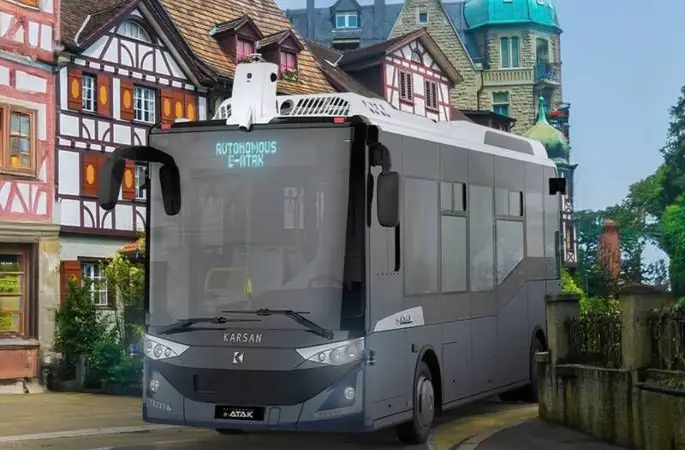 Karsan Otonom e-ATAK ile İsviçre de sürücüsüz toplu ulaşıma geçiyor 