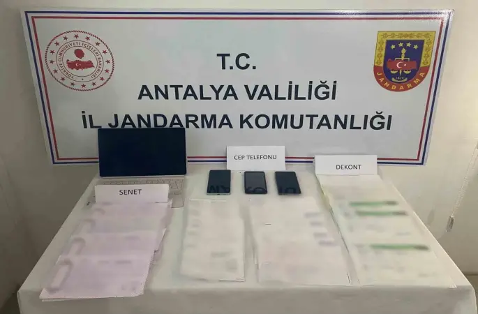 Kaş’ta tefecilik operasyonu: 4 şüpheliye adli işlem
