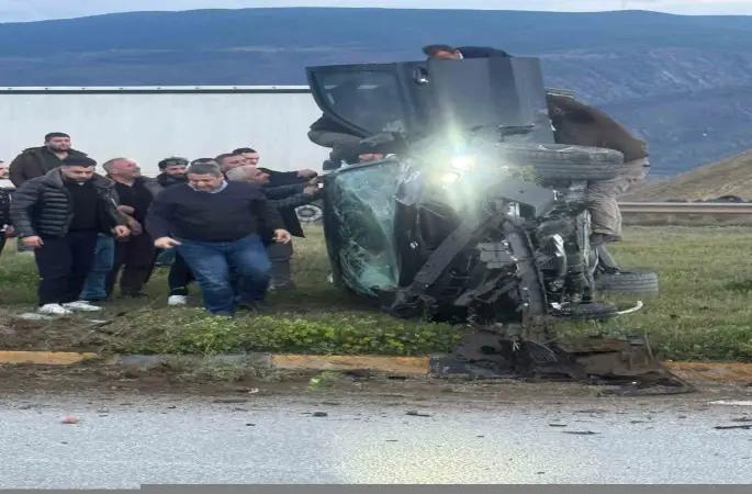 Kastamonu’da iki cip ile otomobil çarpıştı: 1 yaralı

