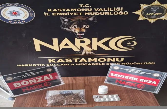 Kastamonu’da uyuşturucu operasyonu
