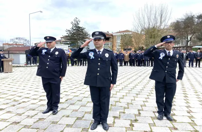 Kavak’ta Polis Haftası töreni
