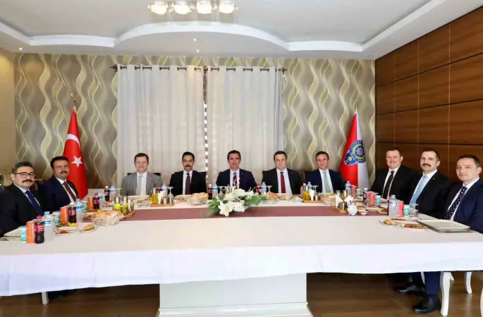 Kaymakam Uzun için veda programı düzenlendi
