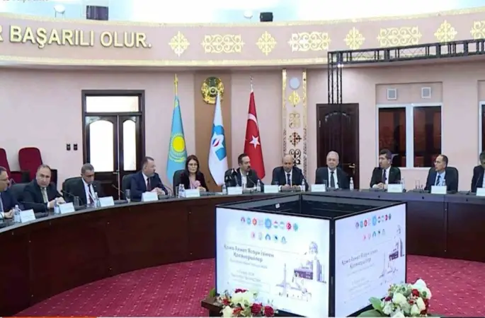 KBÜ, Kazakistan’da uluslararası iş birliği protokolüne imza attı
