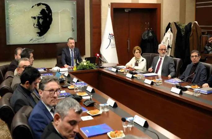 KBÜ Senatosunda akademik performans ve projeler ele alındı
