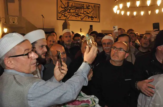 Keşan’da Sakal-ı Şerif tarihi camide ziyarete açıldı
