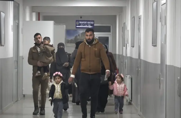 Kilis’te Suriyelilerin gönüllü dönüşü bayram sonrası da sürüyor
