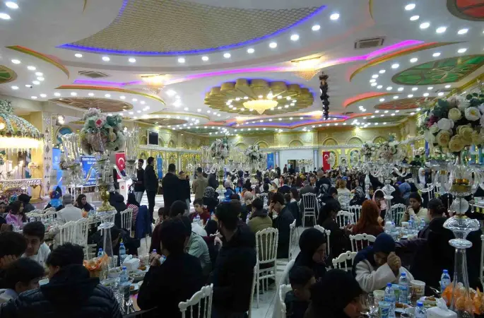 Kilis’te yetim ve öksüz çocuklar için iftar programı
