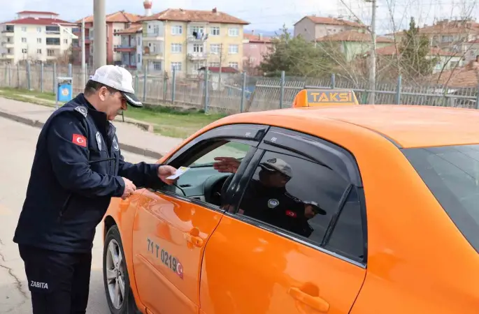 Kırıkkale’de toplu taşıma araçlarına sıkı denetim
