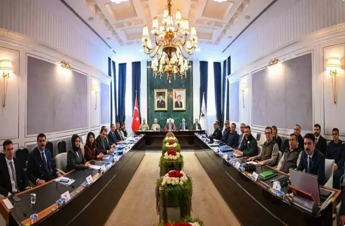 Kırklareli İl Güvenlik ve Asayiş Koordinasyon Toplantısı yapıldı
