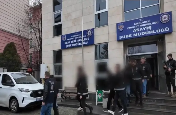 Kırklareli’de 2 milyon liralık dolandırıcılık operasyonu: 10 şüpheli yakalandı
