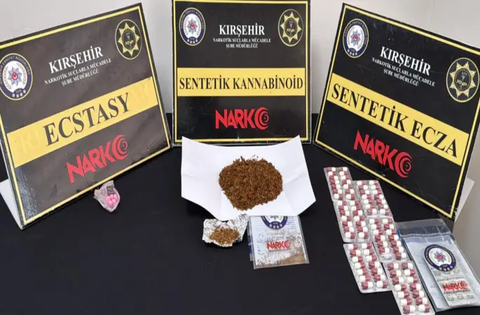 Kırşehir’de uyuşturucu operasyonu: 1 tutuklama
