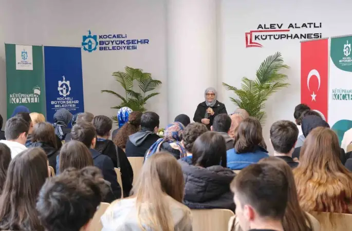 Kitabın izini süren öğrenciler, Kocaeli’yi adım adım gezdi
