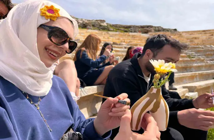 Knidos’un tarihi gençlerin elinde şekilleniyor
