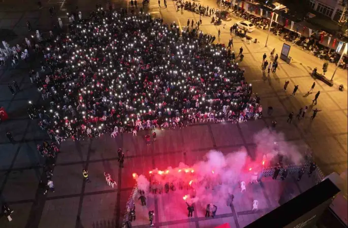 Kocaeli’de Dünya Kupası coşkusu
