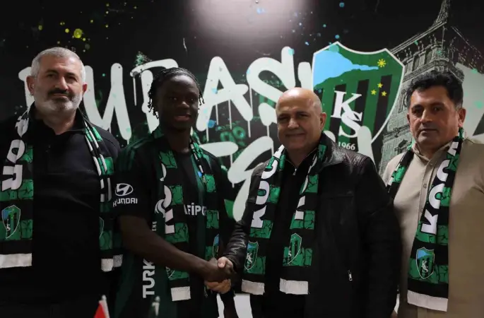 Kocaelispor, Manchester City’den Susoho’yu transfer etti
