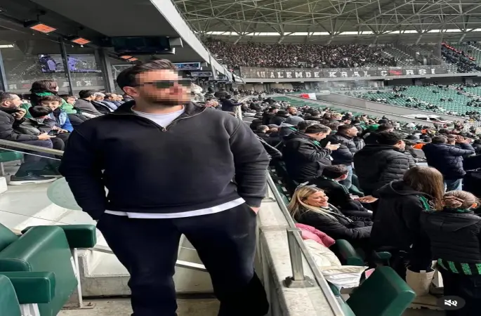 Kocaelispor tribünündeki kaçak Beşiktaşlı için suç duyurusu
