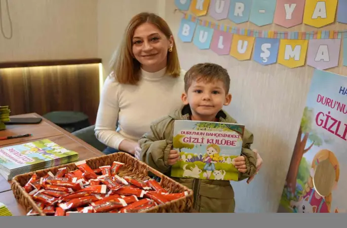 Konukları bu kez minikler oldu
