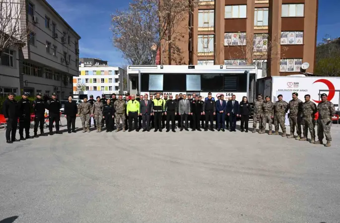 Konya Emniyeti’nden kan bağışı
