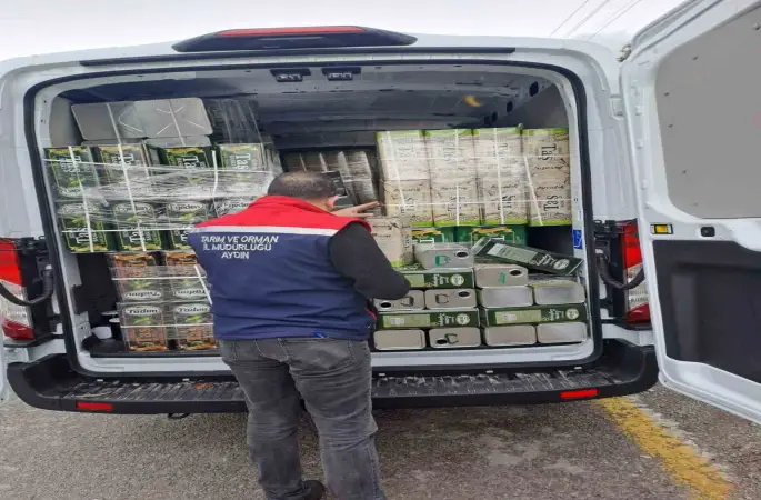 Köşk’te sahte zeytinyağı operasyonu: 3 ton yağa el konuldu
