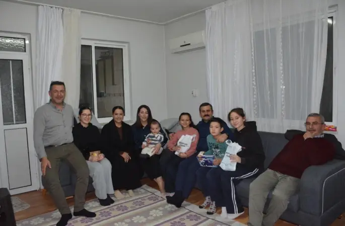 Köyceğiz Kaymakamı Kumcu, ilk iftarda Çelik ailesine konuk oldu
