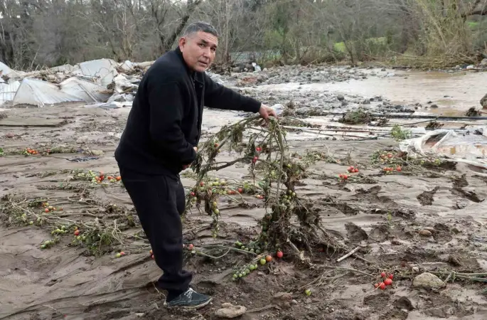 Köyceğiz’de 3 günde metrekareye 158 kg yağış düştü
