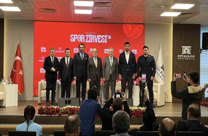 KTO Karatay Üniversitesinde Proaktif Spor Zirvesi başladı
