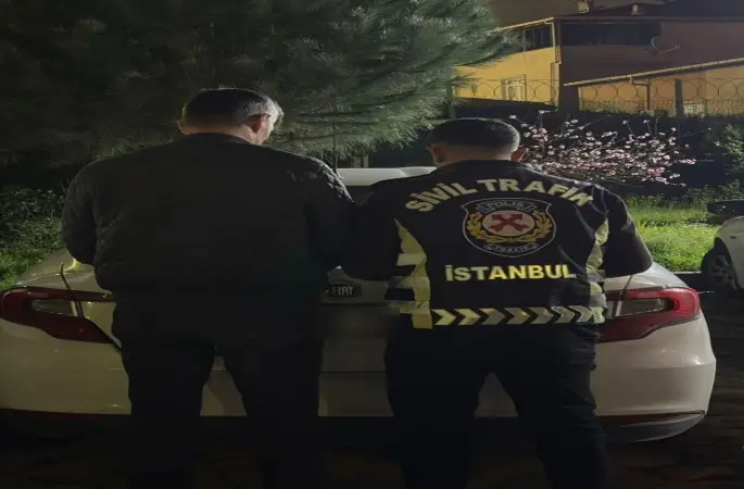 Küçükçekmece’de ters yönde giden sürücüye 31 bin lira ceza
