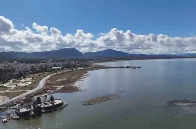 Kuraklıktan bereketli günlere: Beyşehir Gölü’ndeki su seviyesi umut verdi
