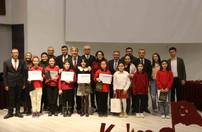 Kütahya’da İstiklâl Marşını ezbere ve güzel okuma yarışması
