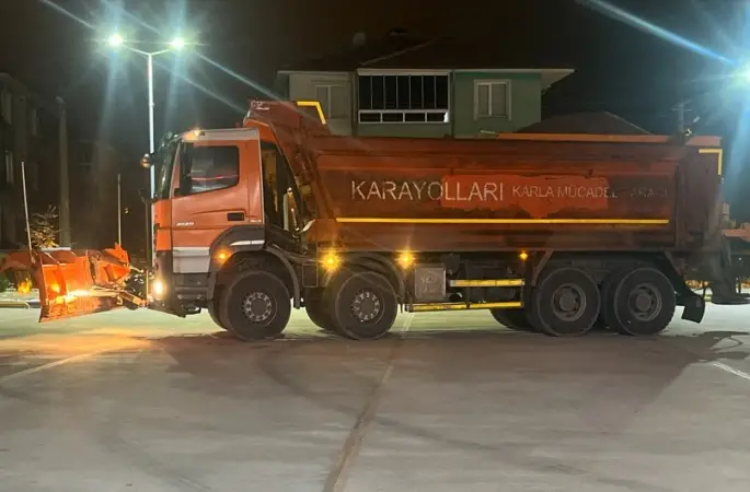 Kütahya’da Karayolları ekipleri teyakkuzda
