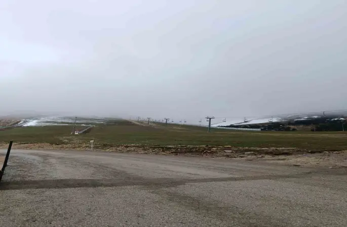 Ladik Akdağ’da nisan karı sürprizi
