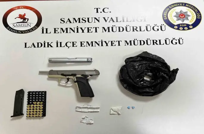 Ladik’te uyuşturucu operasyonu
