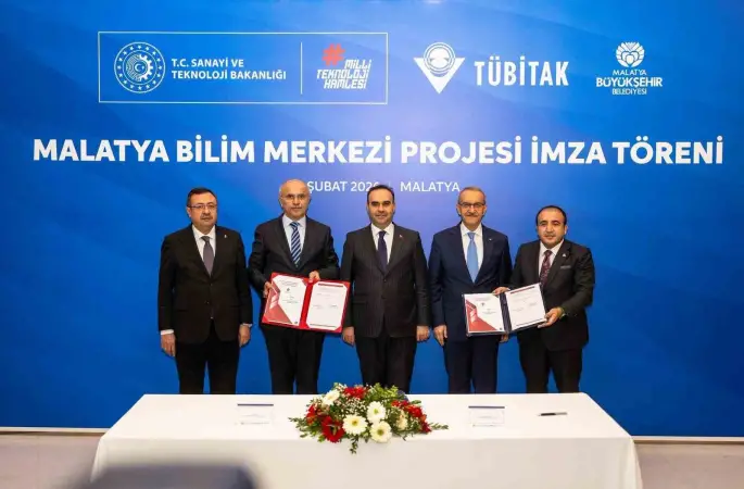 Malatya Bilim Merkezi projesi için imzalar atıldı
