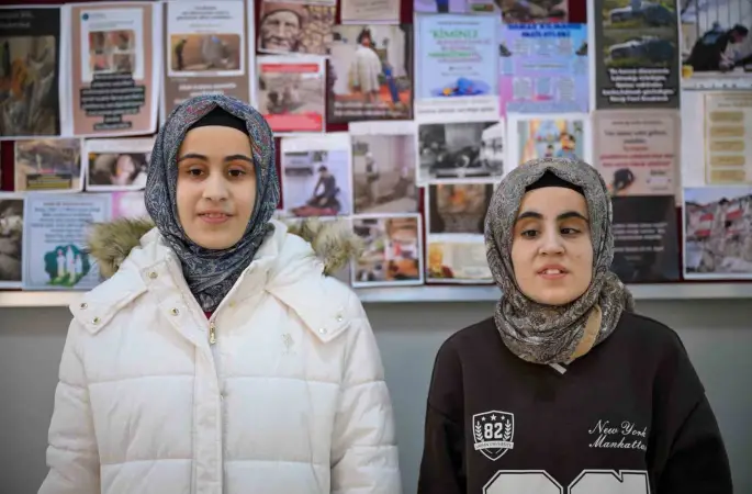 Malatya’da görme engelli iki kardeşin YKS azmi ilham veriyor
