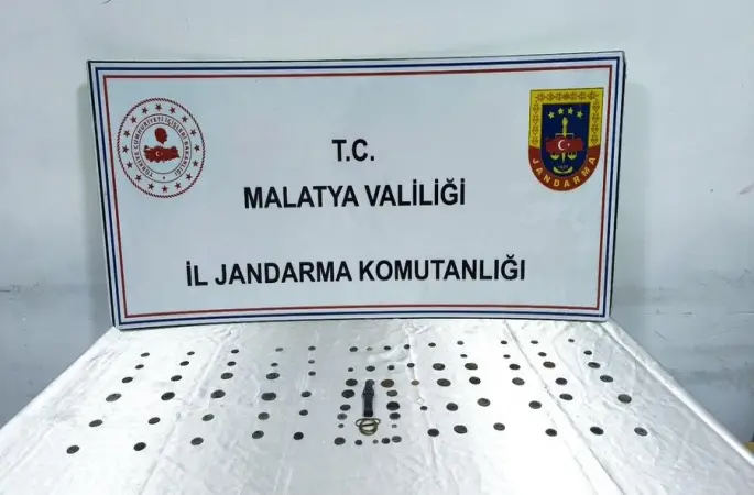 Malatya’da tarihi eser operasyonu
