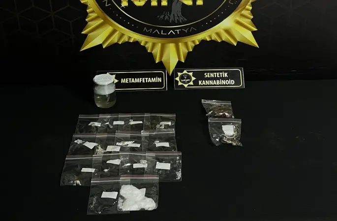 Malatya’da uyuşturucu operasyonu: 2 tutuklama
