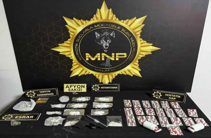 Malatya’da uyuşturucu operasyonu: 7 tutuklama
