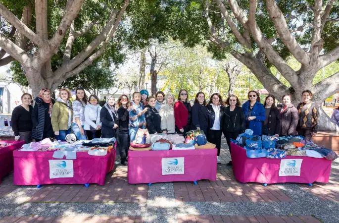 Manavgat’ta kadın emeğine destek büyüyor
