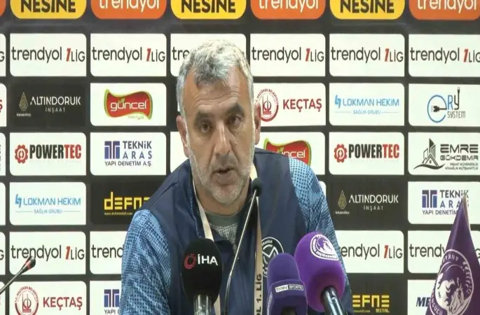 Manisa FK Teknik Sorumlusu Çakmak: "Hakemler için bir şey söylemeye gerek yok"
