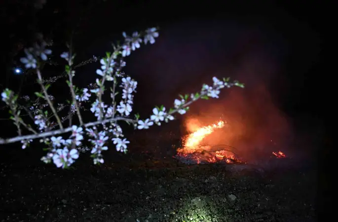 Manisa’da don nöbeti
