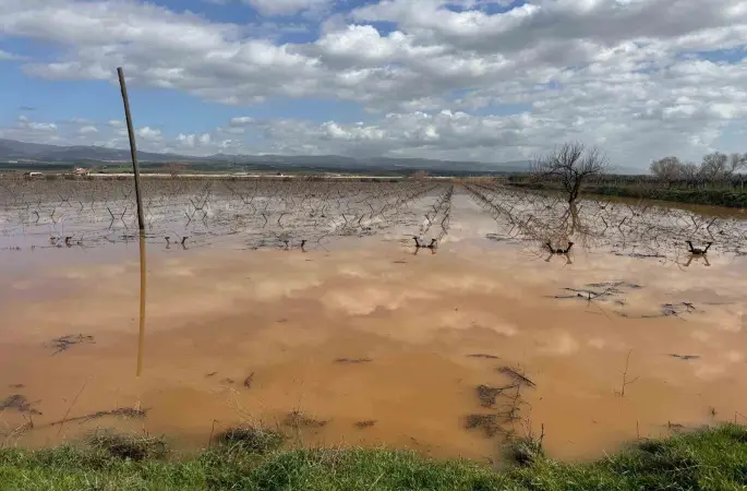 Manisa’da nehir taştı, mahsur kalan vatandaşlar traktörlerle kurtarıldı
