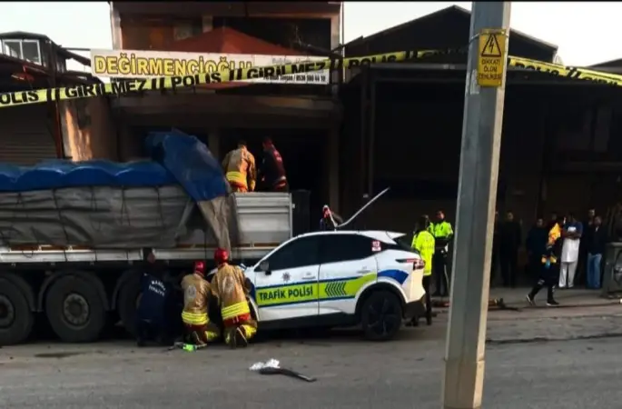 Manisa'daki trafik kazasında polis memuru Ali Barut şehit oldu